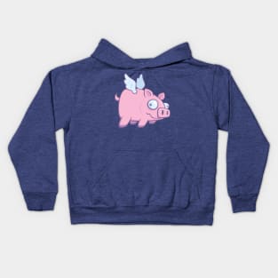 When Pigs Fly Kids Hoodie